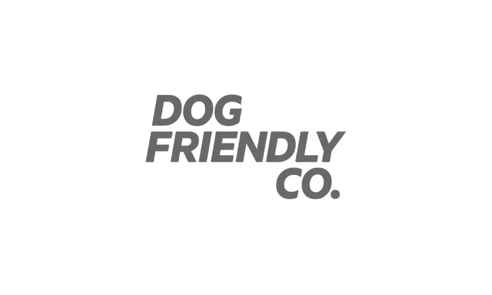 Dog friendly company logo