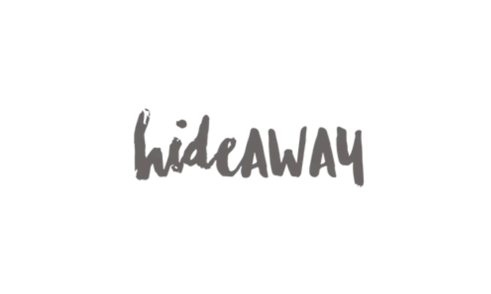 Hide away company logo